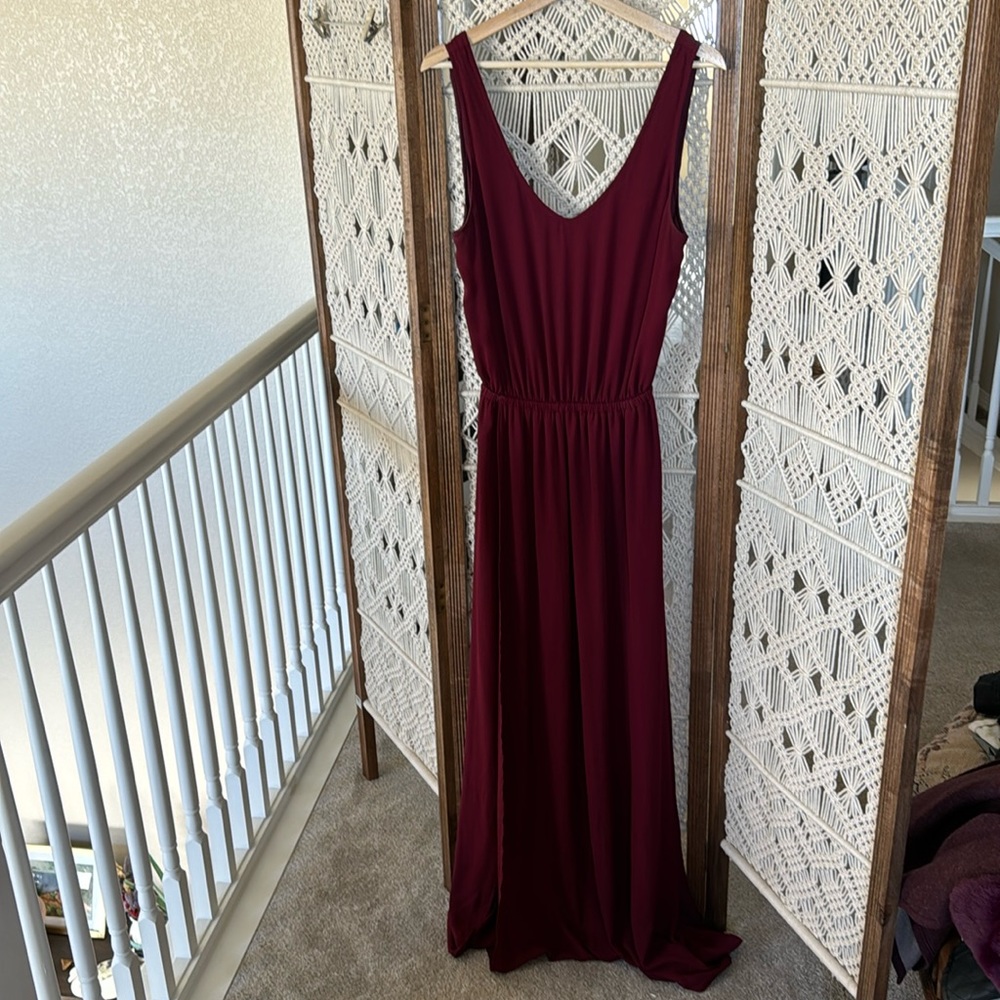 Show Me Your Mumu Red Maxi Dress